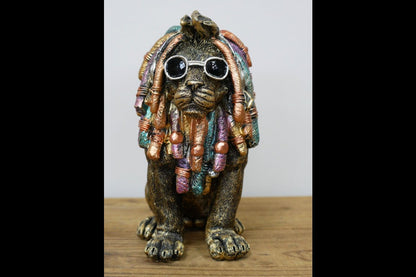 Dreadlocks Lion - Gold
