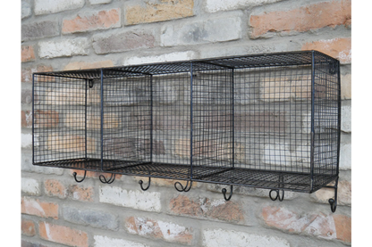 Shelf Unit With Hooks