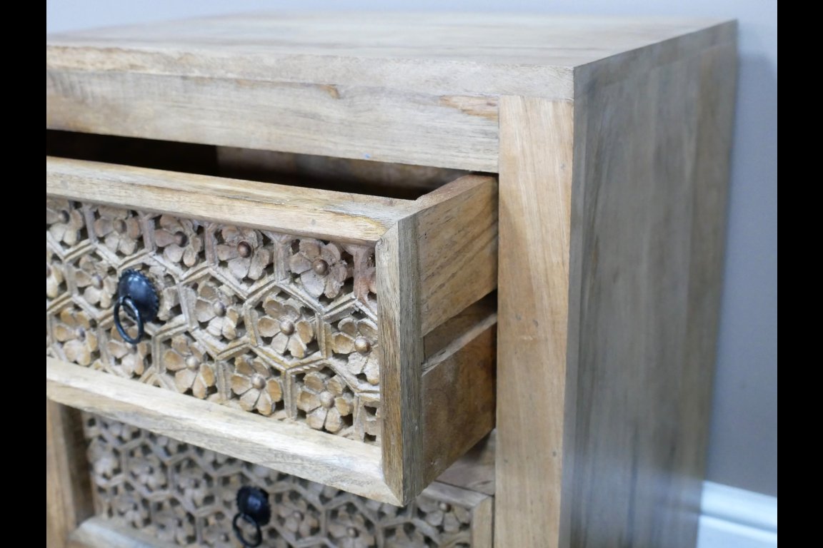 2 Drawer Bedside Cabinet