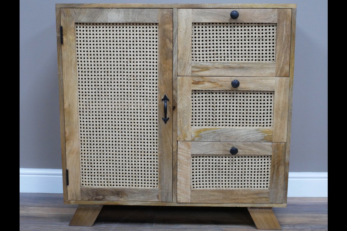 Rattan Storage Cabinet