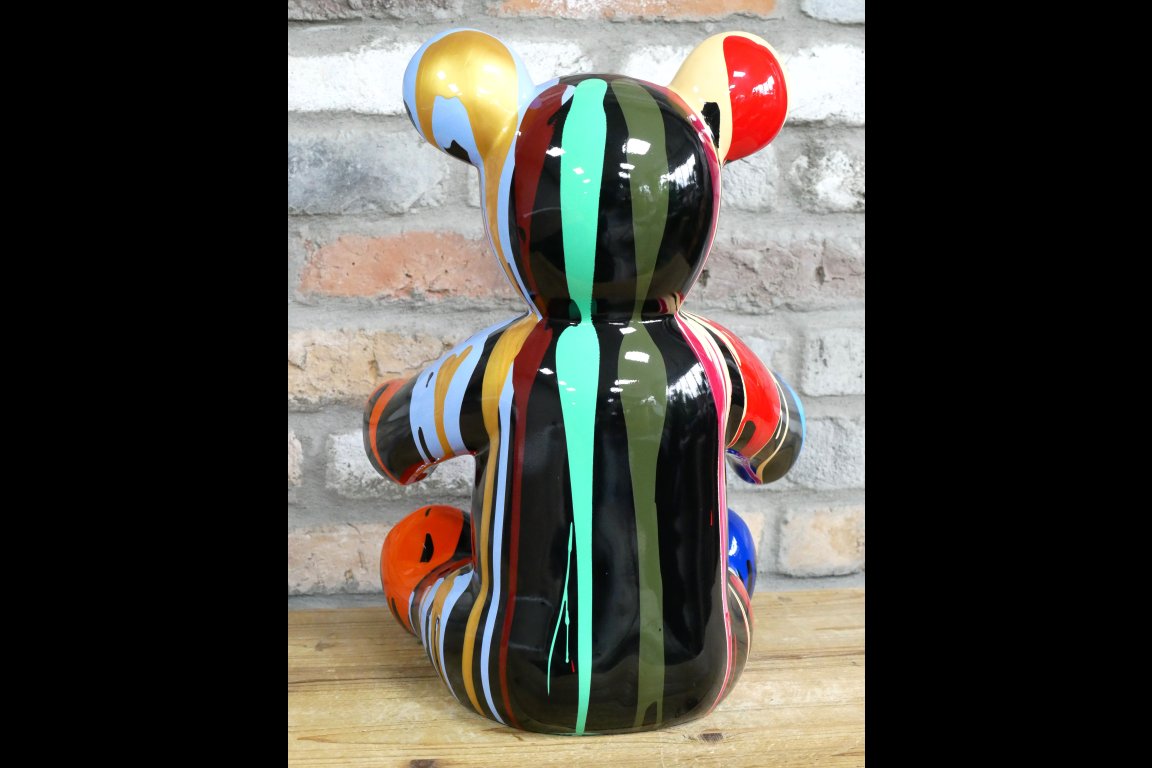 Multi Colour Teddy Bear