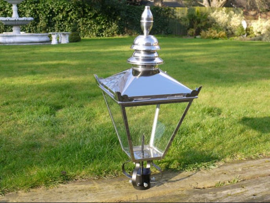 Stainless Steel lamp Top