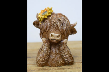 Highland Cow Bust