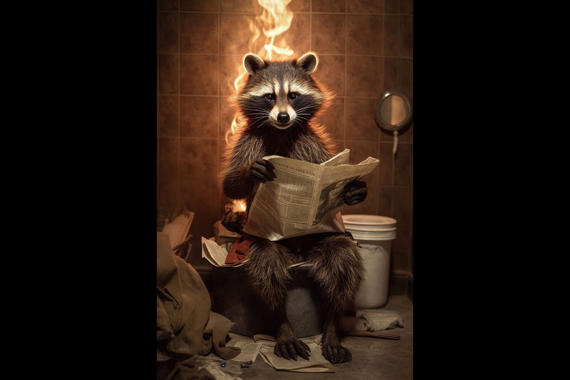 Racoon Wall Art