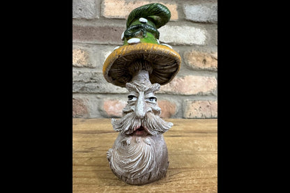 Set Of Four Mushroom People