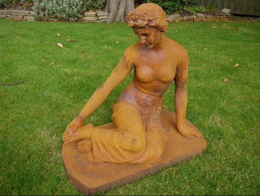 Sitting Rusty Lady
