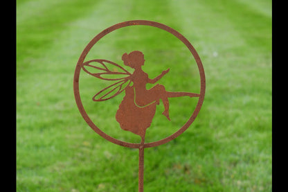 Rusty Fairy Stake