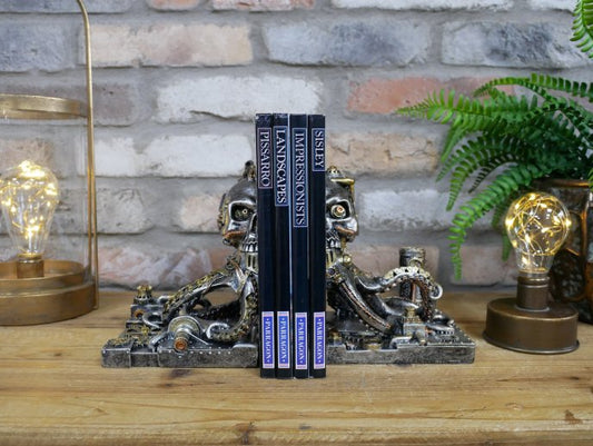 Steampunk Bookends