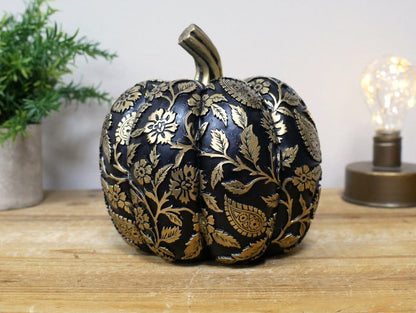 Black & Gold Pumpkin