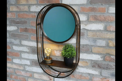 Mirror With Shelf