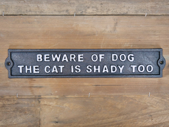 Sign (Shady Cat)
