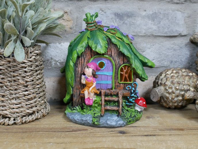 Fairy House With Solar Light