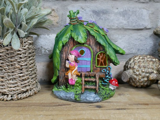 Fairy House With Solar Light