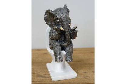 Elephant On The Loo