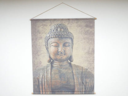 Canvas Wall Art - Buddha Head