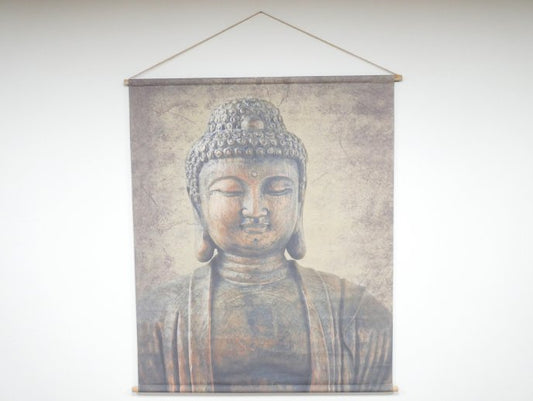 Canvas Wall Art - Buddha Head