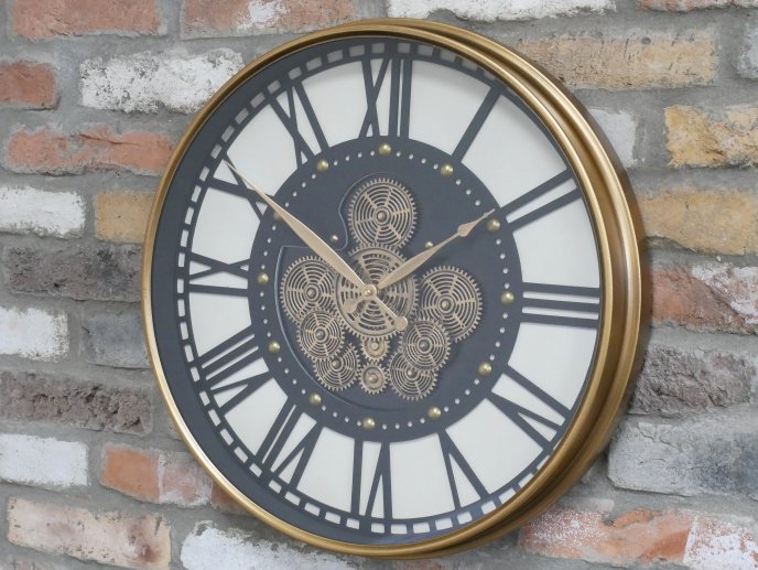 Clock With Cogs
