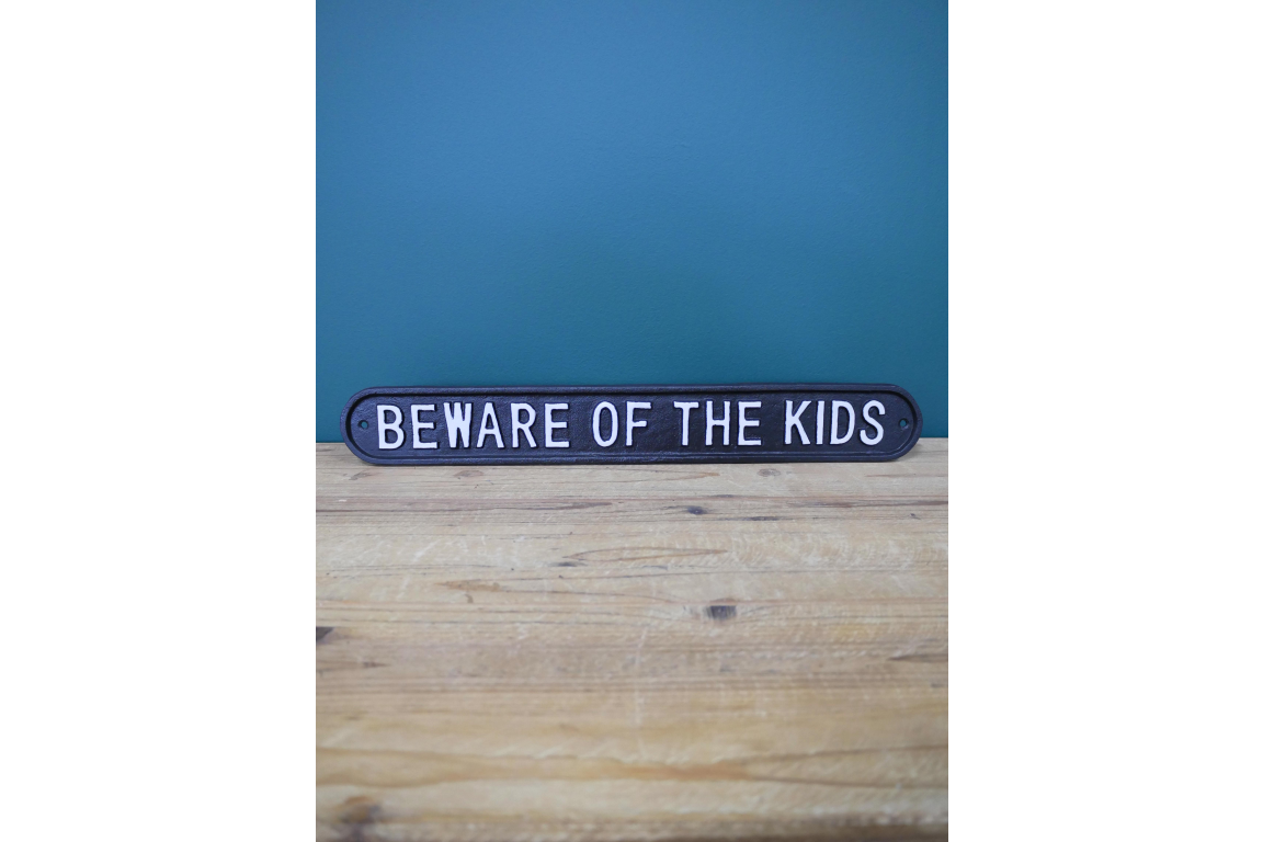 Sign - Beware Of The Kids