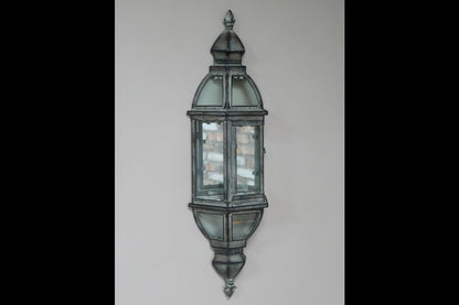 Wall Lantern with Mirror