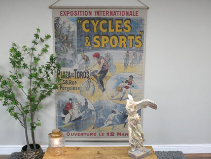 Canvas Wall Art - Cycle Sports