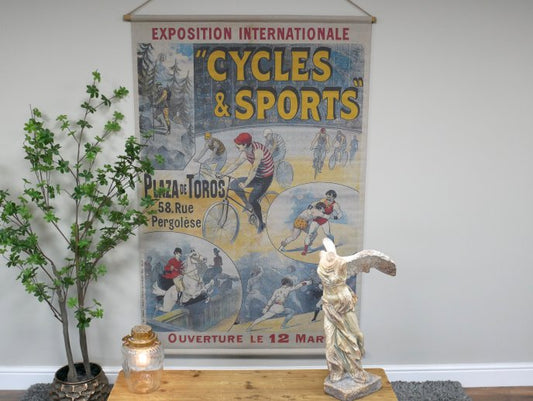 Canvas Wall Art - Cycle Sports