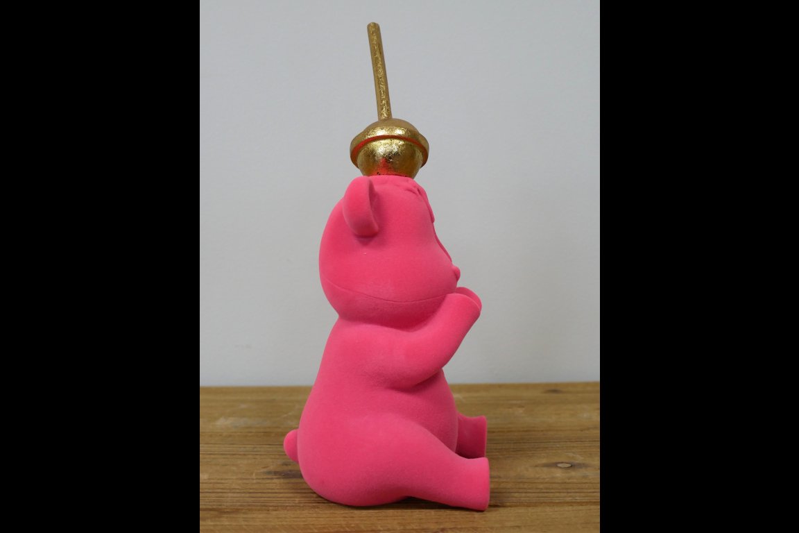 Bear With lolly On Head