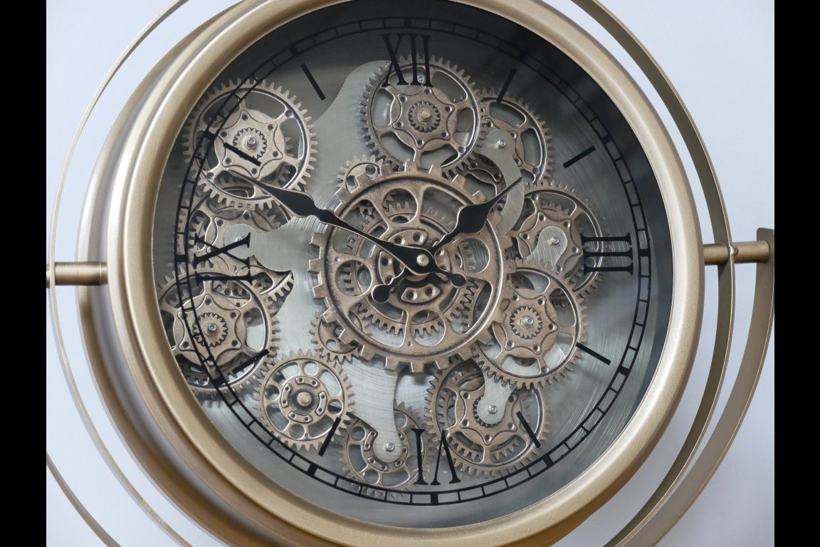 Clock With Cogs