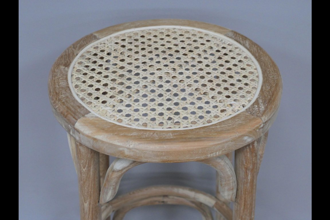 Rattan Stool (Large)