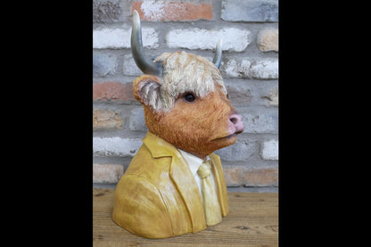 Large Cow Bust