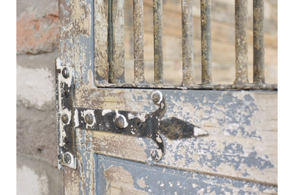 Large Rustic Door Mirror