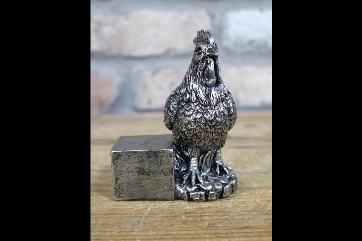 Cockerel Pot Stands (Set Of 3)