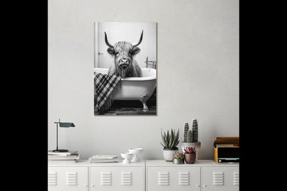 Highland Cow Wall Art