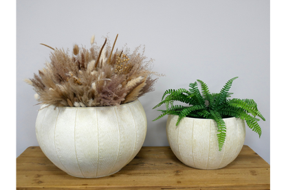 Set Of 2 Metal Planters