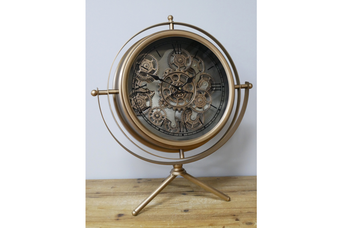 Clock With Cogs
