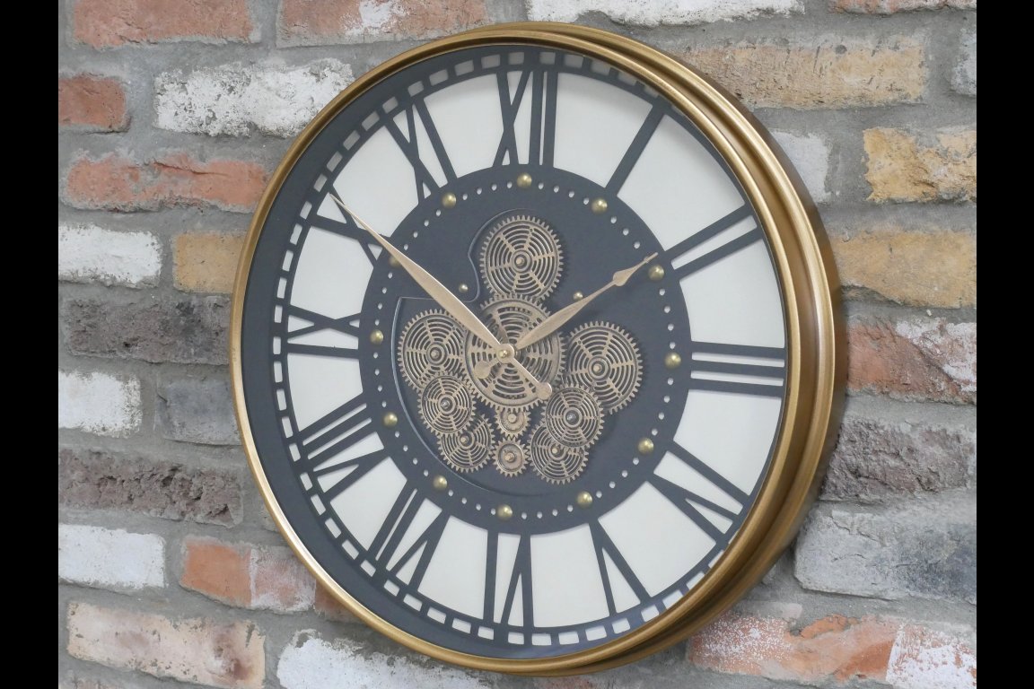 Clock With Cogs