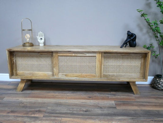 Rattan TV Cabinet