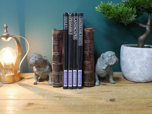 Bulldog Bookends