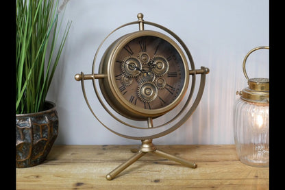 Clock With Cogs