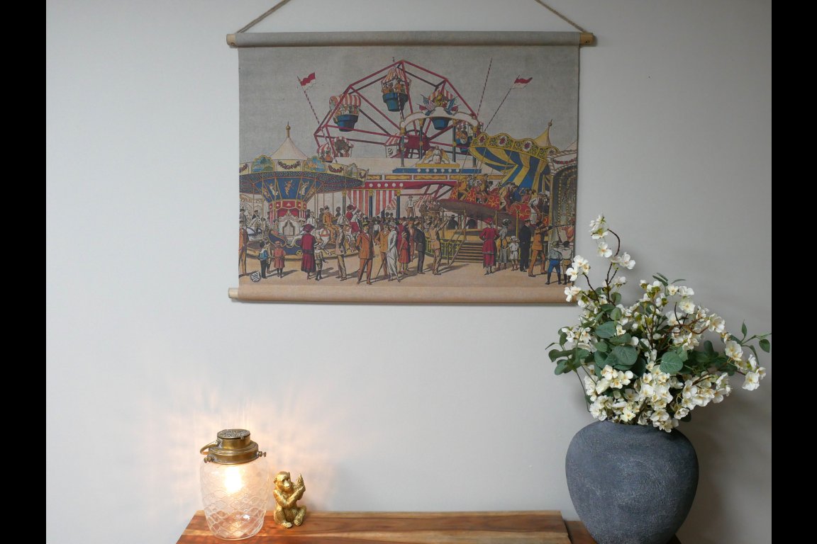 Canvas Wall Art - Big Wheel