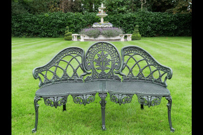 Aluminium Bench - Green Finish