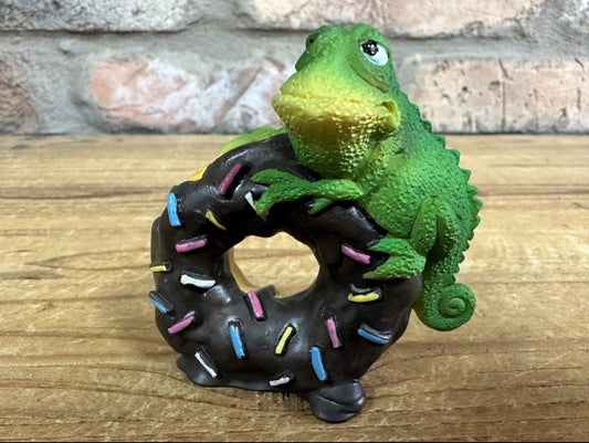Lizard On A Doughnut