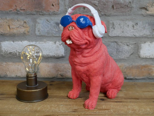 Dog With Headphones