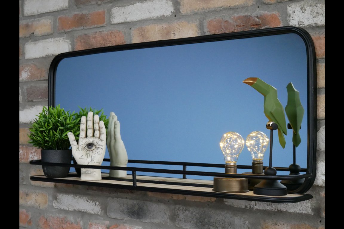 Mirror With Shelf