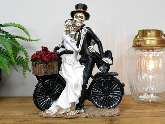 Skeletons On Bike