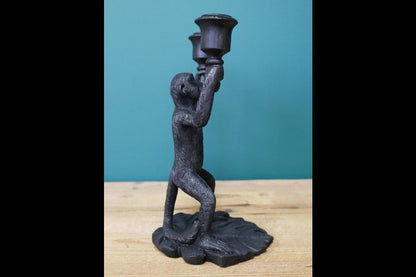 Monkey Candle Holder