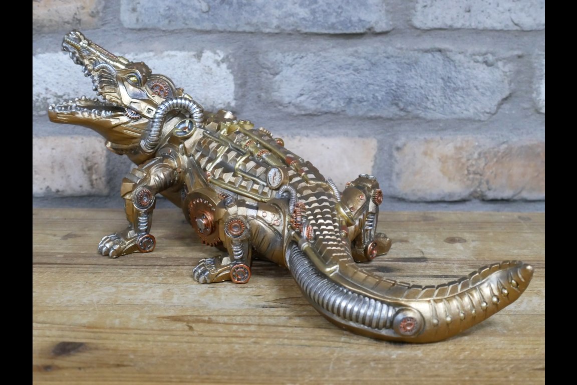 Steampunk Crocodile