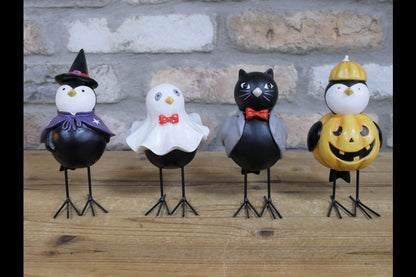 Set Of 4 Scary Birds