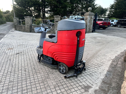 2015 HAKO SCRUBMASTER B155R RIDE ON FLOOR SCRUBBER/SWEEPER