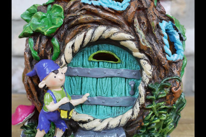 Fairy House With Solar Light
