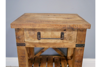 Industrial Bedside Cabinet